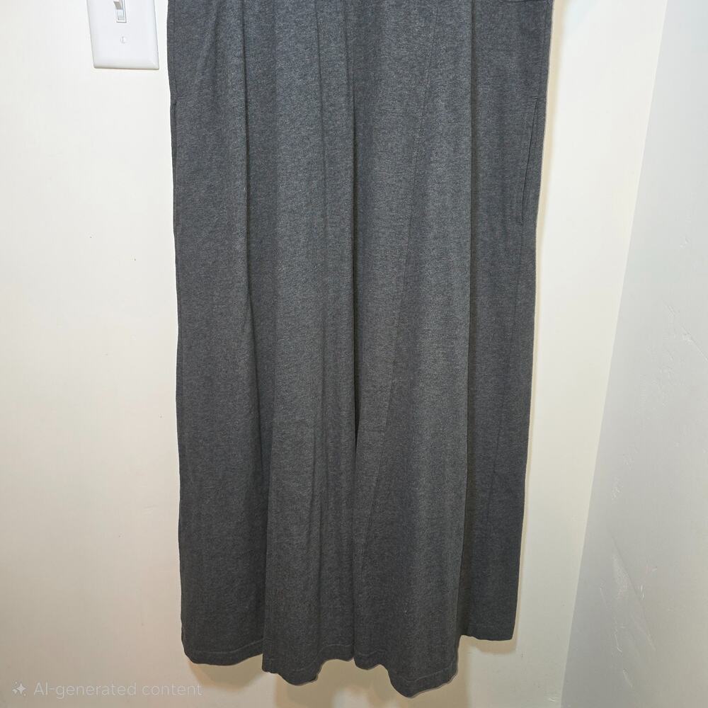 Vtg Eddie Bauer Dress Prairie Maxi Jumper Dress Cotton Modest Teacher Size S - Picture 5 of 6